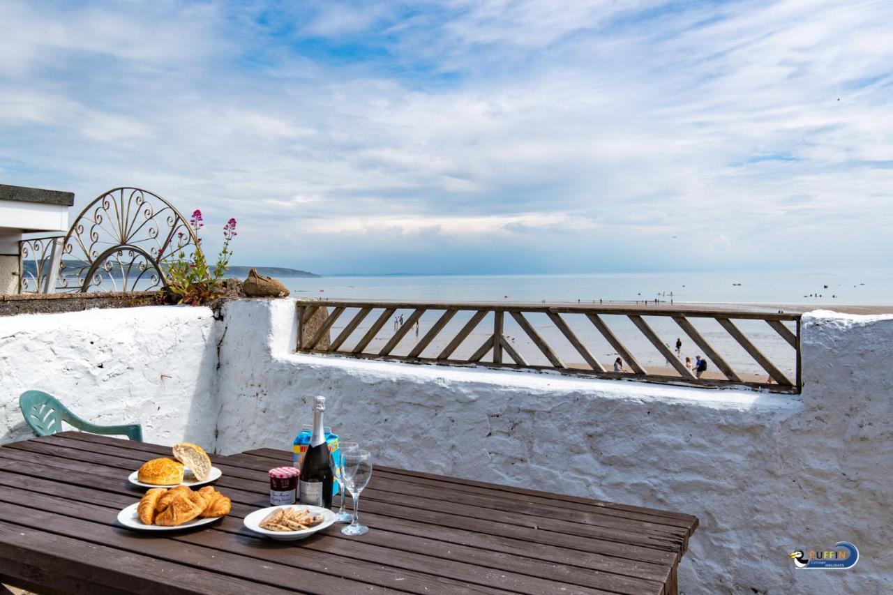 Kilmore - Beach Front House, Direct Beach Access, Spectacular Sea Views 桑德斯富特 外观 照片