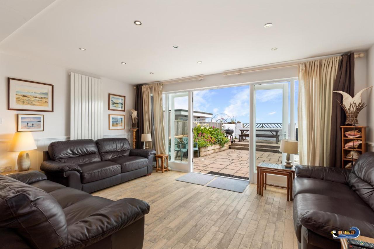 Kilmore - Beach Front House, Direct Beach Access, Spectacular Sea Views 桑德斯富特 外观 照片