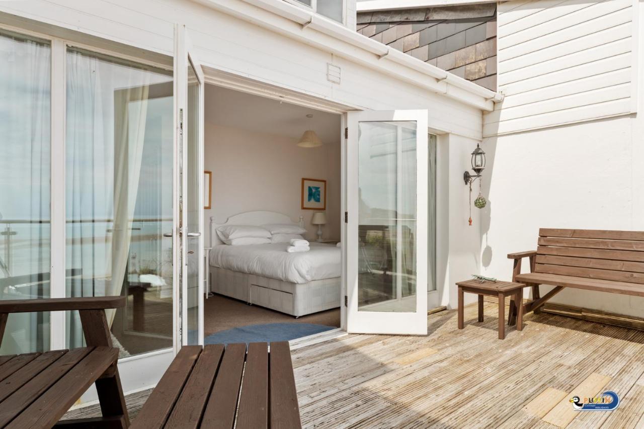 Kilmore - Beach Front House, Direct Beach Access, Spectacular Sea Views 桑德斯富特 外观 照片